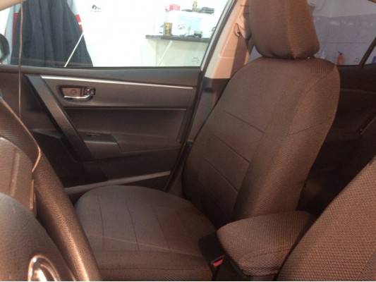 Авточехлы на Toyota Corolla E160/E170 Авточехлы на Toyota Corolla E160/E170