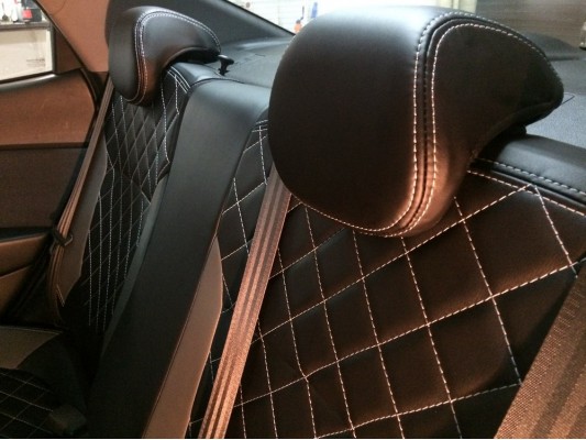 Каркасные авточехлы на KIA Rio 3