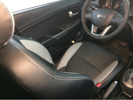 Каркасные авточехлы на KIA Rio 3