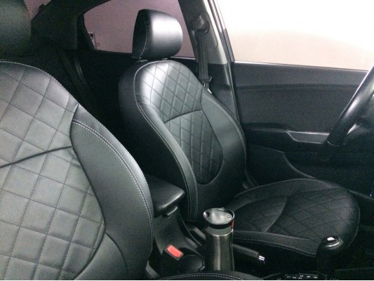 Каркасные авточехлы на KIA Rio 3