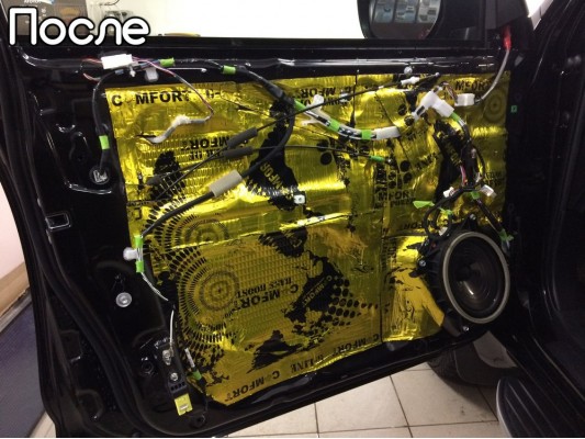 Шумоизоляция пола, арок и дверей